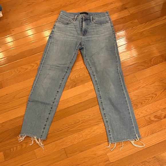 Uniqlo Light Blue Straight Leg Jeans - Picture 1 of 6